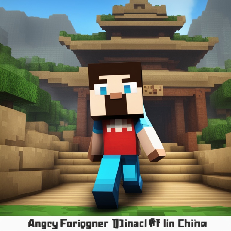 暴躁老外玩minecraft中国,暴躁老外闯荡Minecraft中国版，一段跨文化冒险的有趣经历